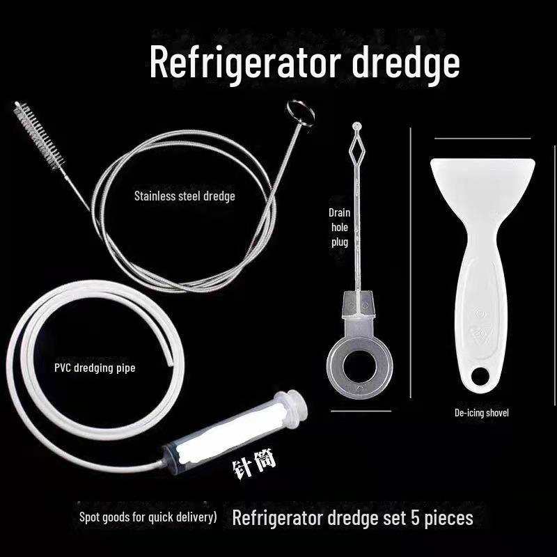 Reinigungsbürste für Kühlschrank-Abflusslöcher – praktisches Werkzeug zum Beseitigen von Verstopfungen in Haushaltswasserleitungen