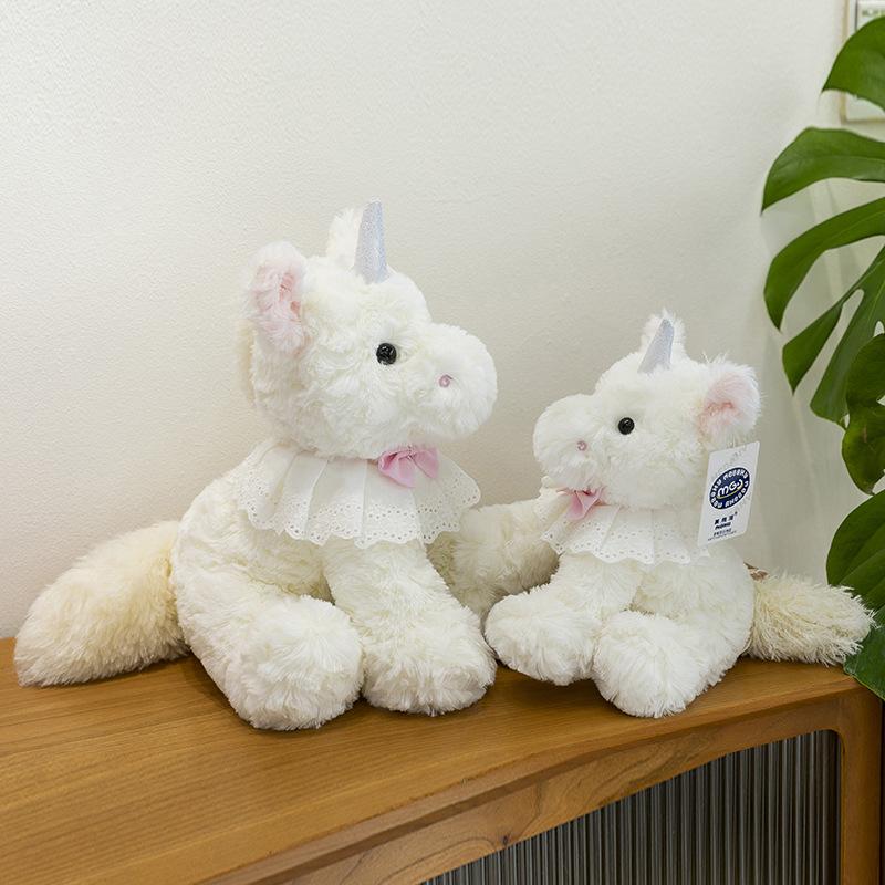 Nowa pluszowa zabawka jednorożec Mengluo, lalka do automatu z chwytakiem, prezent urodzinowy dla dziewczynki, poduszka do rzucania do biura