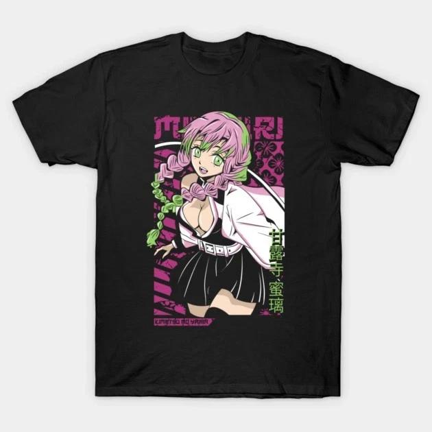 Anime Mitsuri Kanroji Waifu T Shirt Size S 4xl Gift For Friends S