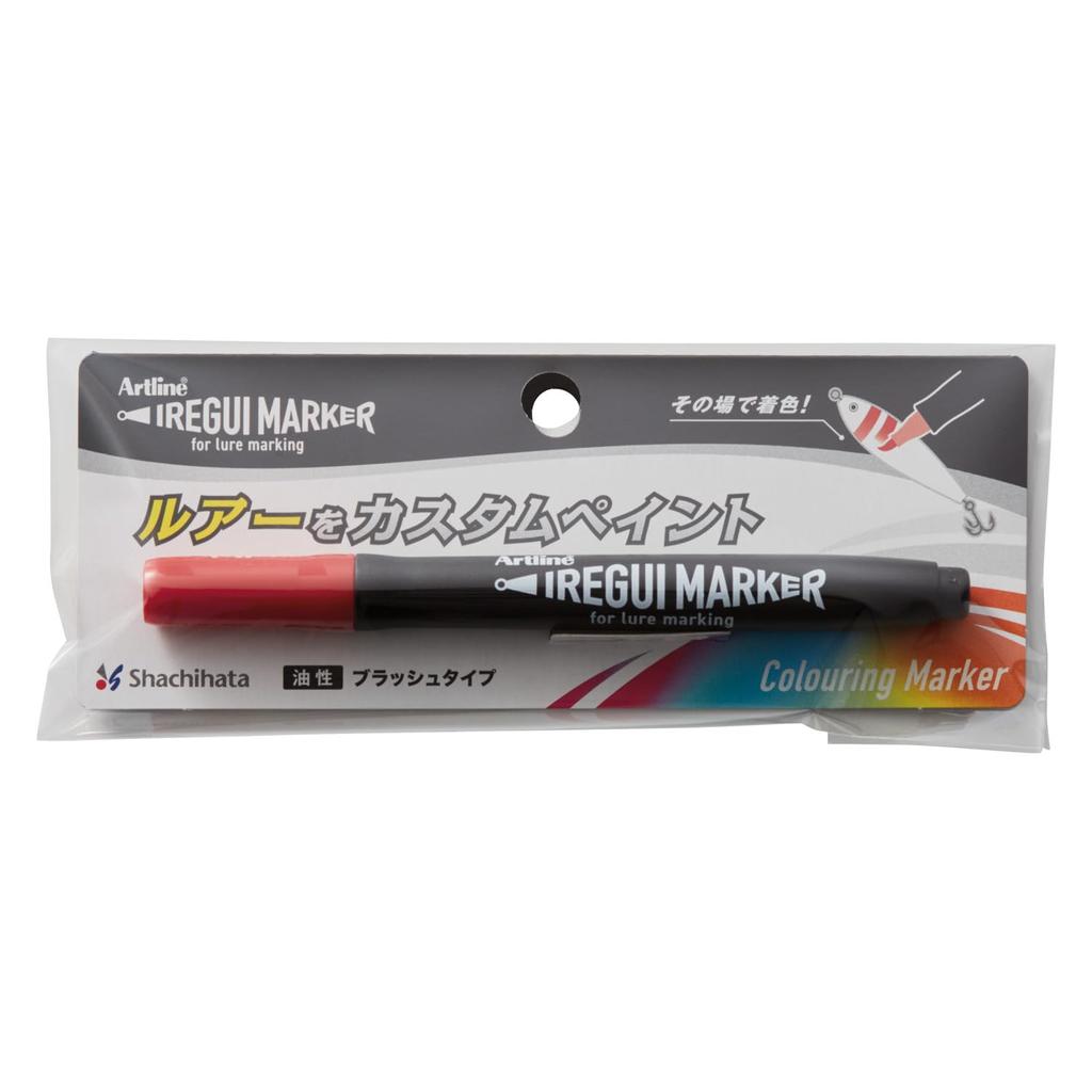 Shachihata Artline Irregular Marker KLF-F/1H-R Red