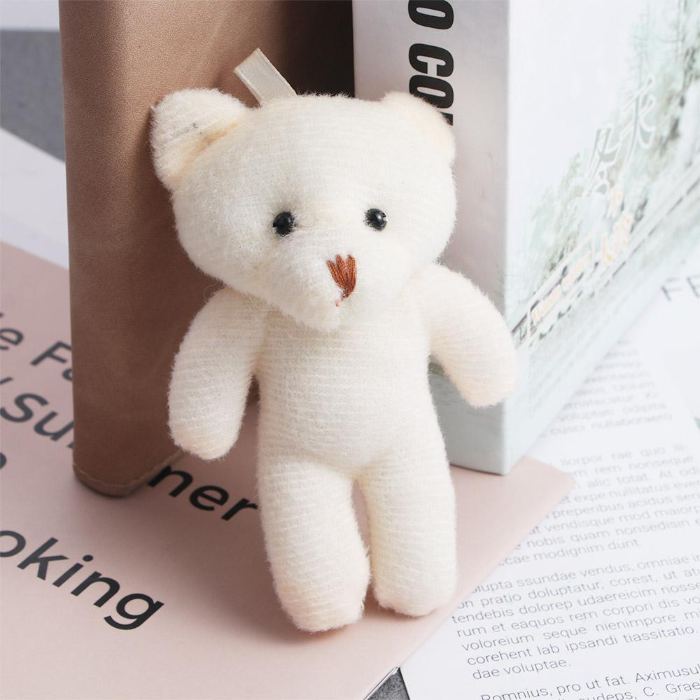 Animal Key Rings Schoolbag Pendant Bear Pendant Mini Plush Bear Bear Plush Doll Plush Bear Toys
