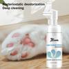 150ML Pet Feet Cleaner Waterless Dog Paw Cleaner with Brush Moisturizing Non-irritating Cat Foot Cleaner Pet Supplies