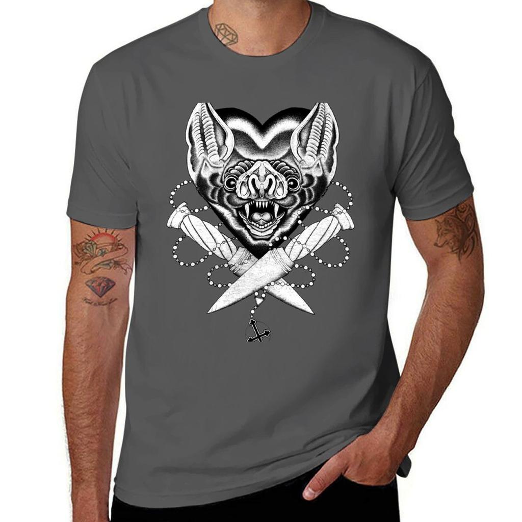 Love Bats TShirt Fitness Training Breathable Tee