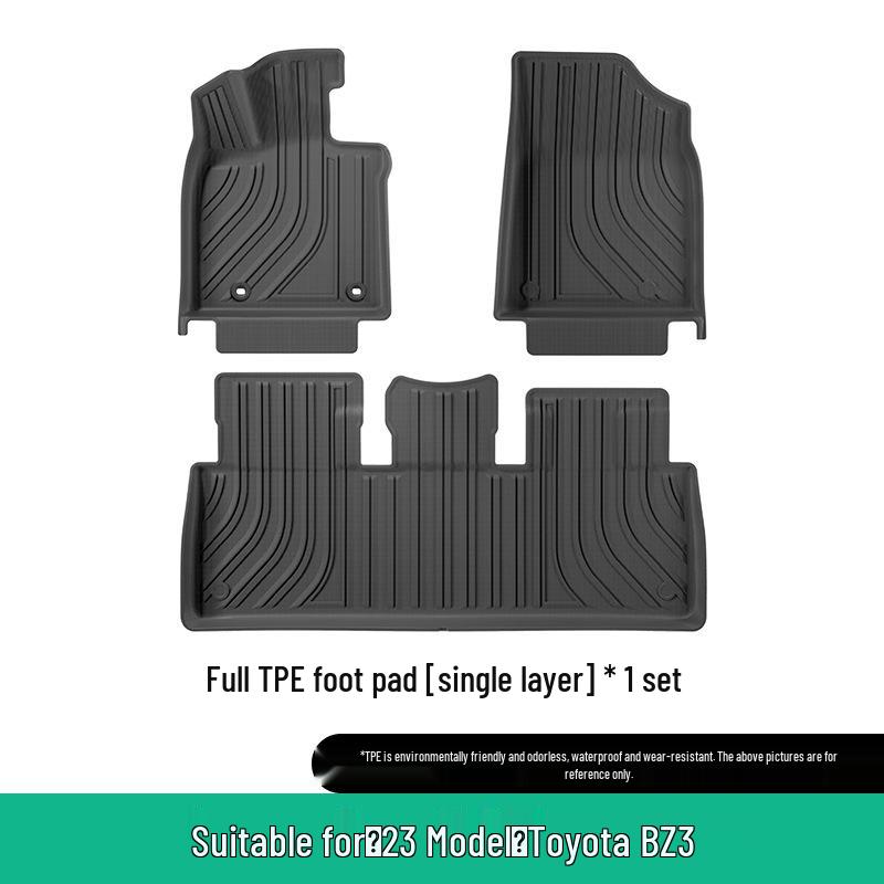 Eco-Friendly TPE Floor Mats & Trunk Mat for 2023 Toyota BZ3