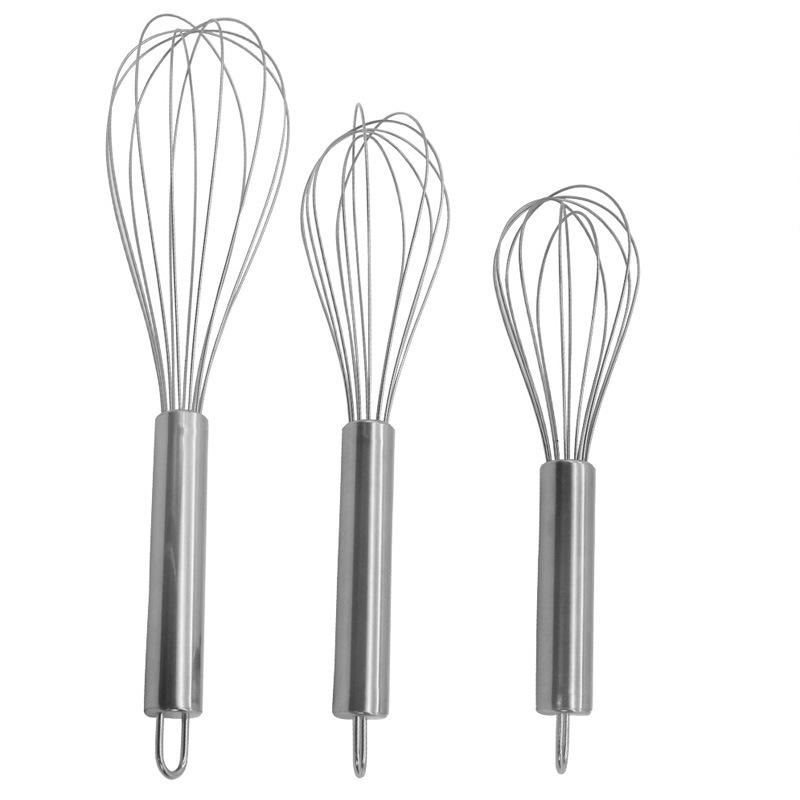 6-Draht manueller Schneebesen aus Edelstahl für Eier und Backen