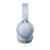 Audio-Technica ATH-S120C On-Ear Wired Headphones 1.2m USB Type-C Microphone Lightweight Compact Blue Gray for Web Conferences iPhone iPad PC Windows