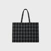 CHECKED PATTERNED ECO BAG [CHECK]