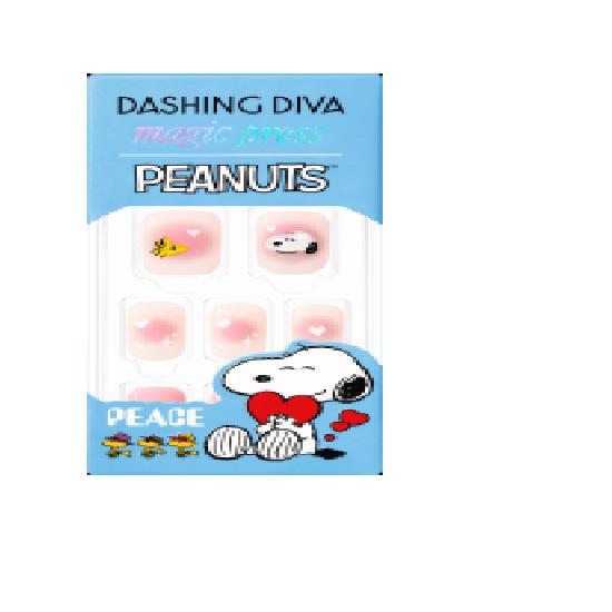

DASHING DIVA Magic Press Snoopy Набор для ногтей/педикюра из 4 штук Lovely Snoopy