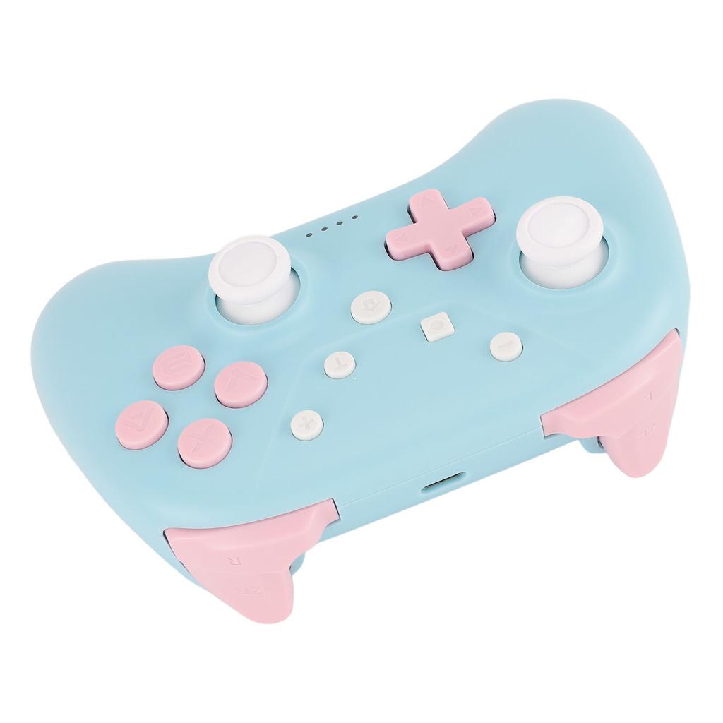 Controlador de Jogo Giroscópio de 6 Eixos Embutido Motor Assimétrico Suporta Função de Rajada Função de Despertar com Um Botão Gamepad Sem Fio