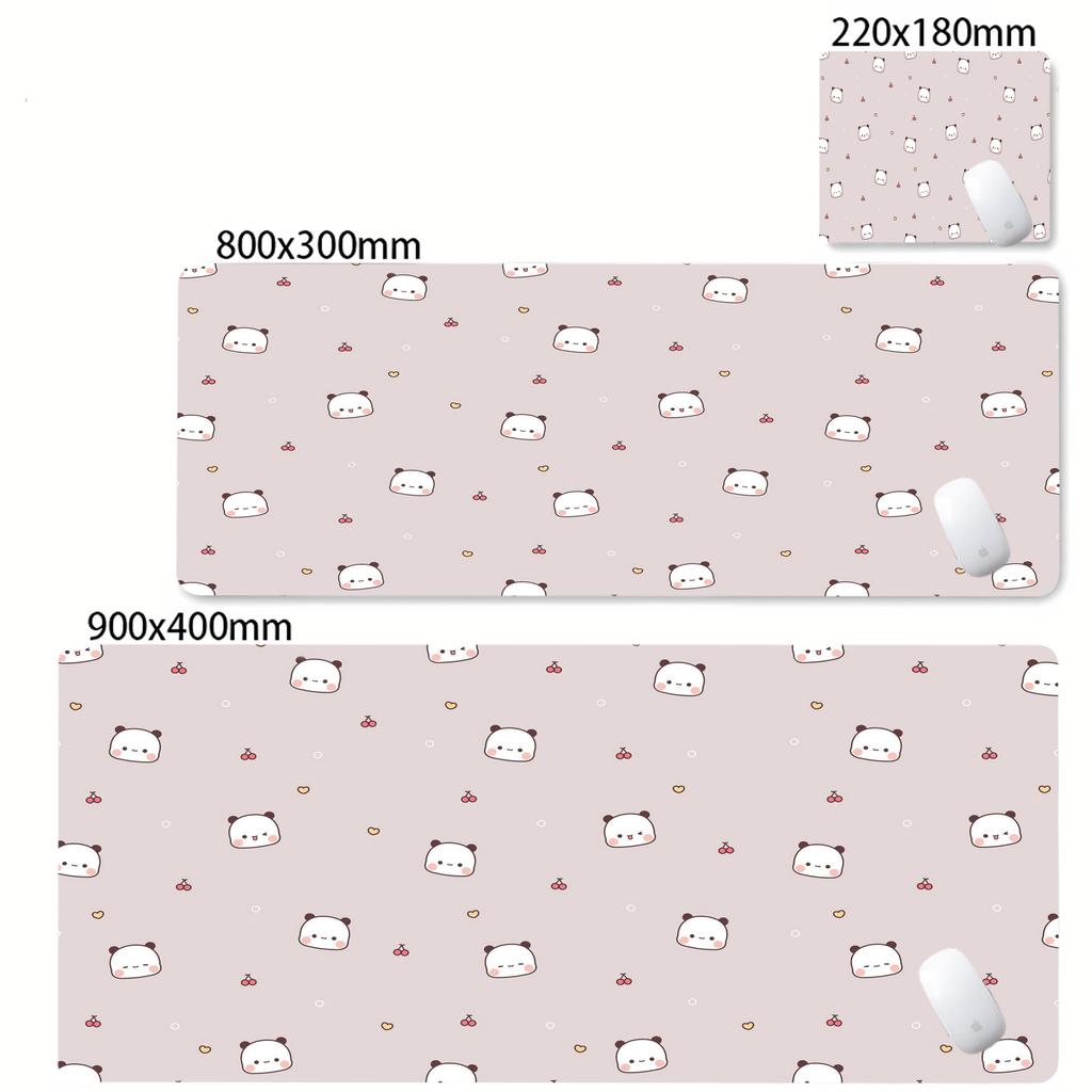 Cute Bubu Dudu Cartoon Mouse Pad Nonslip Rubber Gamer Balance Computer Mat Decoracion Deskmat Laptop Office Large Table Mats