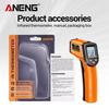 Digital Infrared Thermometer TH201 High Sensitivity Backlight Screen Laser Positioning  with High and Low Temperature Range Tools with Digital Display