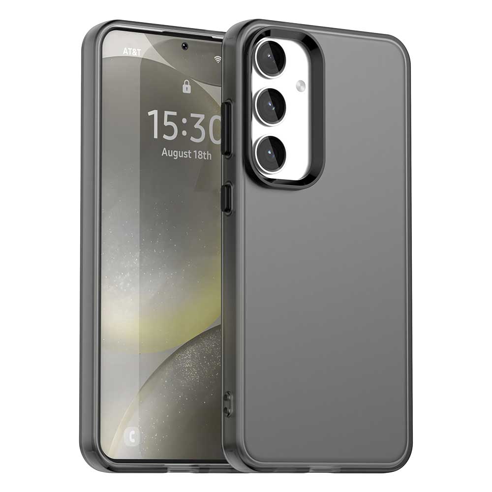 For Samsung Galaxy S25 FE Case PC+TPU+PET Matte Anti-Drop Phone Back Cover