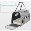 Portable Portable Cat Bag for Outdoor Use, Transparent, Breathable, Foldable Pet Bag That Can Be Diagonally Crossed, Car Cat and Dog Bag