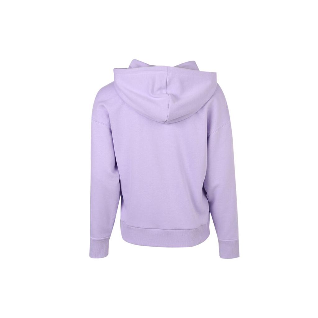 Puma Classics Logo Print Sports Hoodie Women Tops Light-Purple 531385-16
