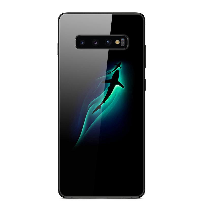 For Samsung S10 Plus Case Tempered Glass Hard Phone Back Cover Coque For Samsung Galaxy S10E S 10 5G S10plus Bumper Cases Capa