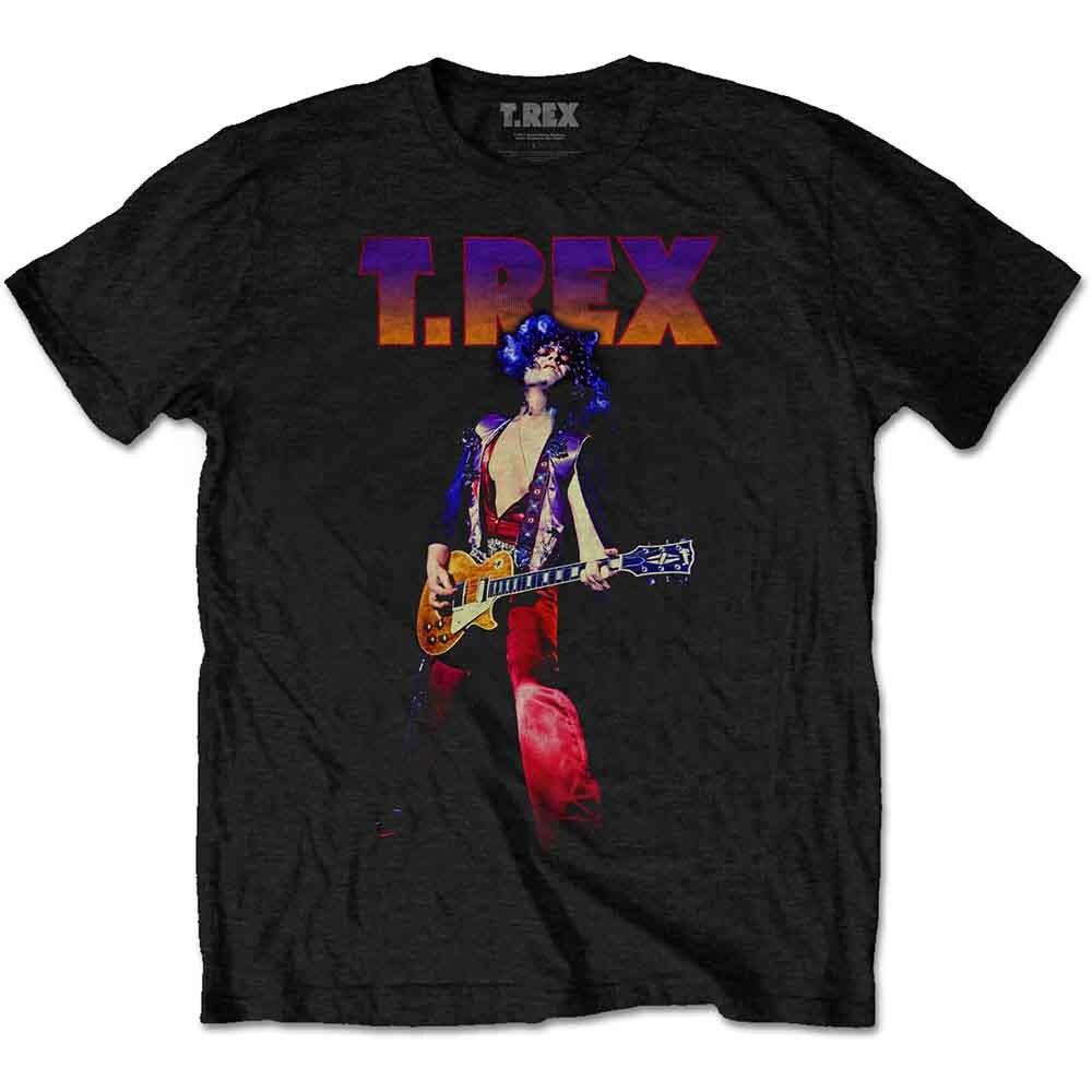 

T-Rex Rockin T-Shirt Black New Unisex T-Shirt L