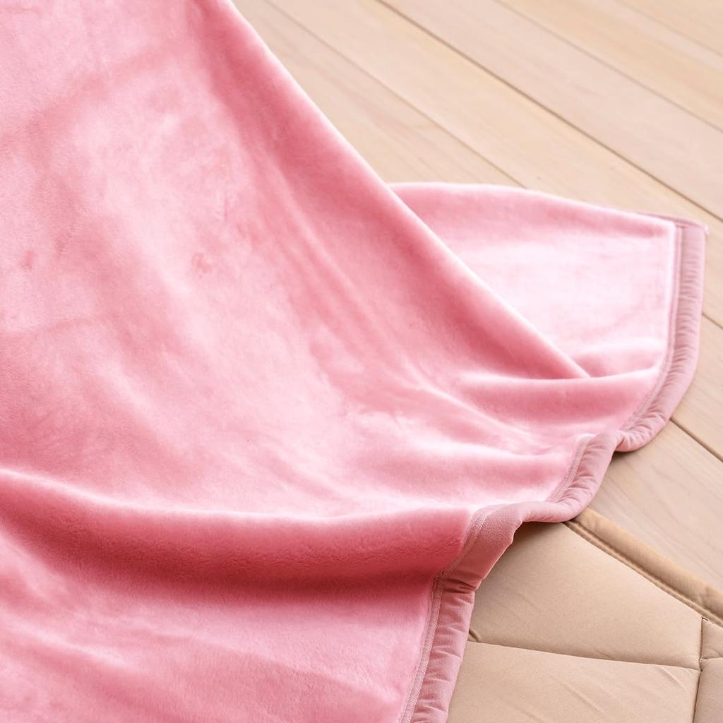 Kotatsu 190 X 240 Heat Made In Kotatsu Pink Standard Top Plate Blanket, Futon, Rectangle, Cm, Renessa, Retention, Washable, Japan, Futon, 2786, [22],