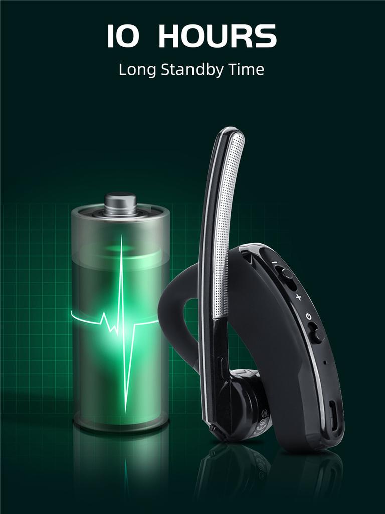 Wireless Headset PTT Bluetooth Earphone with Mic M Plug Wireless Headphone Handsfree for Walkie Talkie Moto GP Series