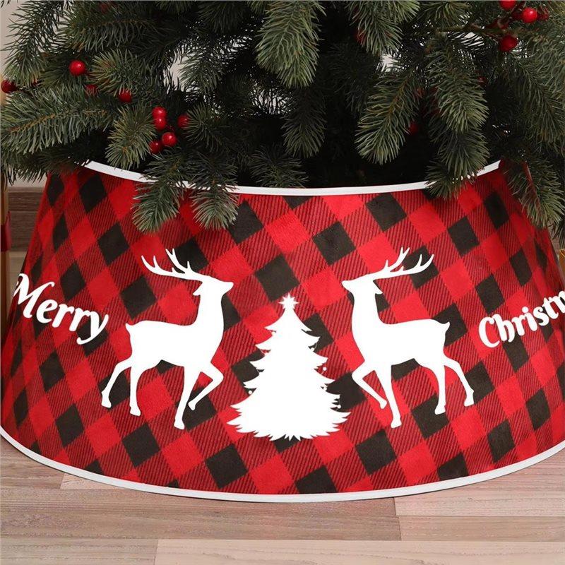 Christmas Tree Collar For Home, For Apartment, For Living Room, Study, Family Holiday Decor Artificial