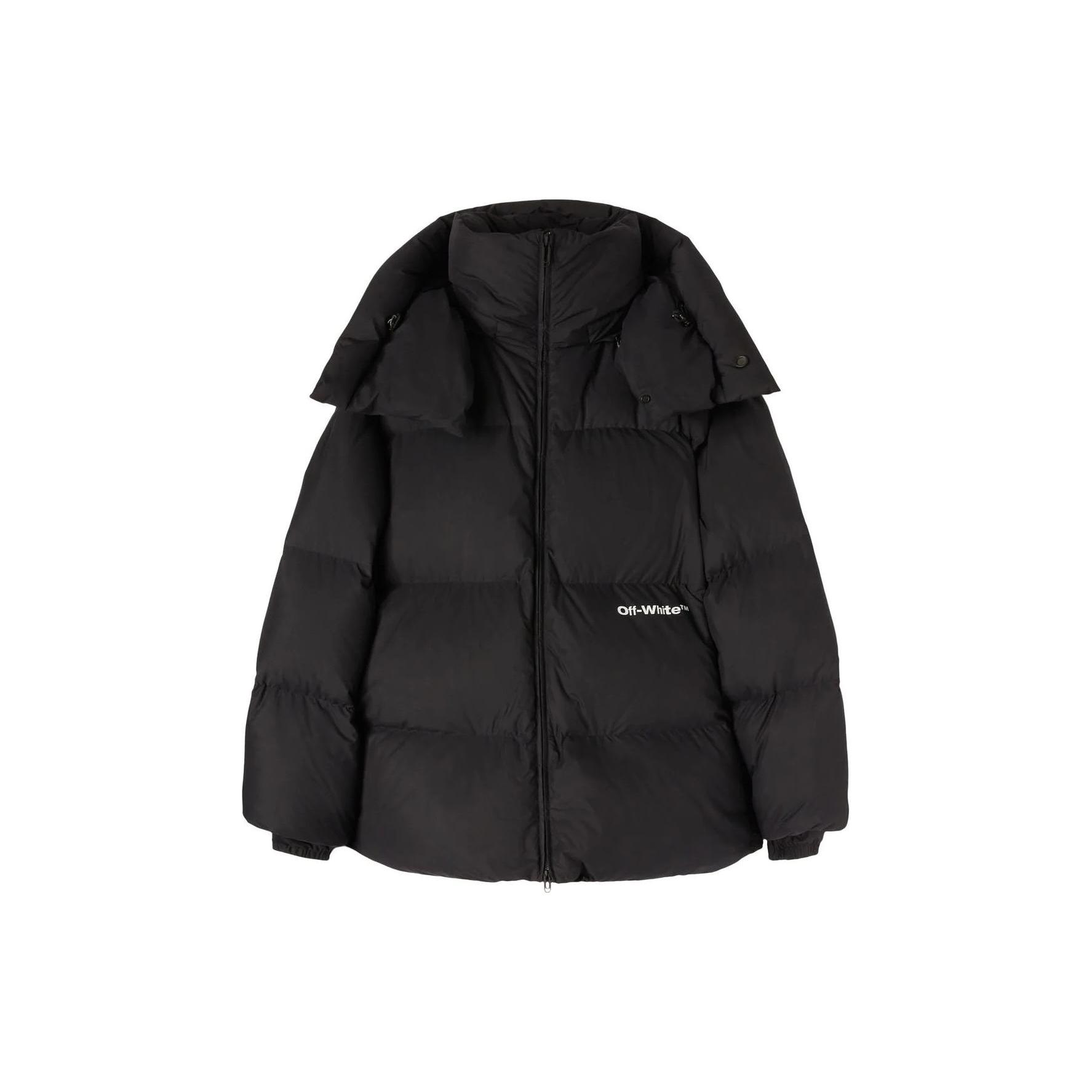 OFF WHITE Bounce Hooded Down Puffer