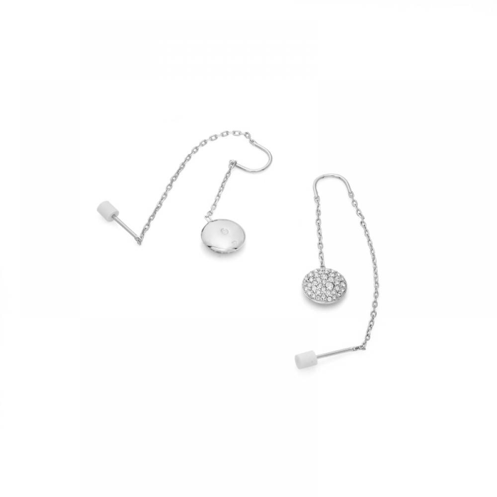 Swarovski 5683448 Sublima Meteora Chain Drop Earrings