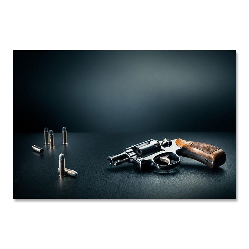Vintage Weapons Guns Munice Nástěnné obrazy Všechny Bullet Malba na plátně Nástěnné umění Zbraně Plakáty a obrazy pro obývací pokoj Home Decor