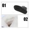 Men's Snow Boots Platform Mid-Calf Lined Waterproof Snow Boots Warm