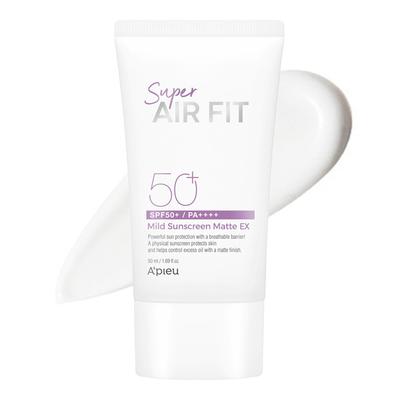 Super Air Fit Crema solare delicata No Sebum EX SPF50+ PA++++, 50 ml, 1 unità