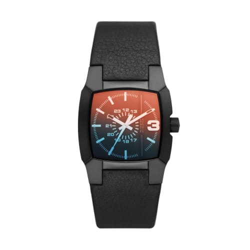 

Diesel Cliffhanger Leather Watch DZ2000, Black, One Size, Cliffhanger Leather Watch - DZ2000