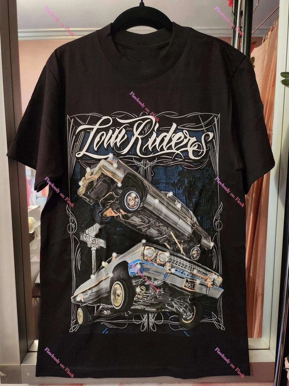 Lowriders Show Time Urban Car Culture Graphic T-Shirt S