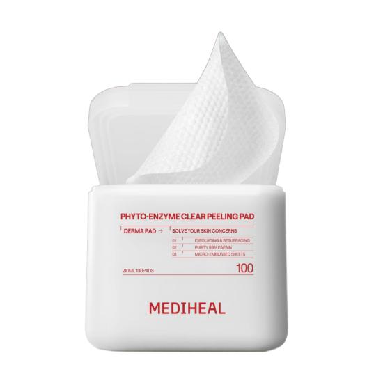 Mediheal Derma Toner Pad 7 Types (Main 100 Sheets / Refill 100 Sheets) (20 Options)