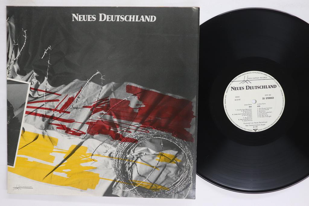 LP Record NEUES DEUTSCHLAND Neues Deutschland ETST023 IRON CURTAIN 1981 Germany Rock Used