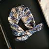 New Fashion Small Square Scarf Temperament Versatile Spring and Autumn High Sense Silk Scarf Women's Printed Square Scarf Neck Protection Small Scarf