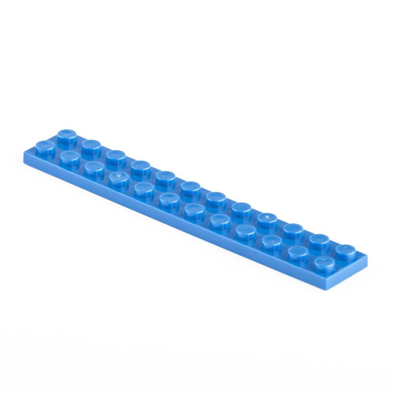 

10Pcs Tiny Particle 2445 2x12 Board Construction Brick Flat DIY Parts Buildmoc Works With Assembly Particle Creative Present Playthings