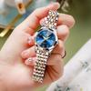 OLEVS Women's Watch Japanese Quartz Stainless Steel Band Classic Dial Luminous Function 30M Waterproof Business Ladies Watch Popular Stylish Cute Gift