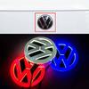 For VOLKSWAGEN New 11cm LED Car Rear Tail Emblem Badge Sticker For VW Polo Golf Jetta Beetle CC Tiguan Touran Passat MK7 MK5 B5
