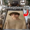 Customize Photos Personalized Image Carpet Suitable for Dormitory Outdoor Decorate Room Game Room Antislip Carpet Decorate Offices