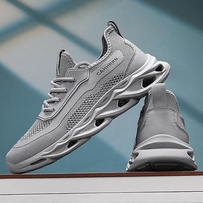 Neue atmungsaktive Mesh-Sommer-Sneaker Herren Outdoor-Laufschuhe Weiche Sohle Lässige Atmungsaktive Leichte Sneaker