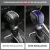 Interior Gear Shift Knob Decorator Cover for Ford Ranger Raptor Everest Endeavour 2026 2026 2026 ABS Carbon Fiber Accessories