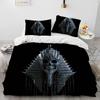 Egyptian Mythology Pharaoh Hieroglyphics Comfortable Duvet Cover Pillowcase Bedding Set Children Bedroom Decoration Home Textile
