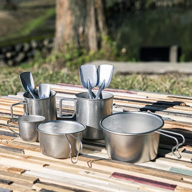 VINTAGE INOX Vintage Deep Sierra Cup, 250ml, Made in Japan, Authentic VINTAGEINOX Product. Perfect for outdoor activities like camping, glamping, and