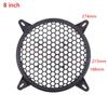 1Pcs New 4/6/8/10/12 inch Subwoofer Grill Plastic Replacement Mesh Net Round Speaker Grille Mesh Cover Car Audio Speaker Sub