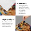 Colored flowered squirrel digital-printed polyester Bedroom velvet flannel soft sofa cover blanket Fleece sofa cover blankets