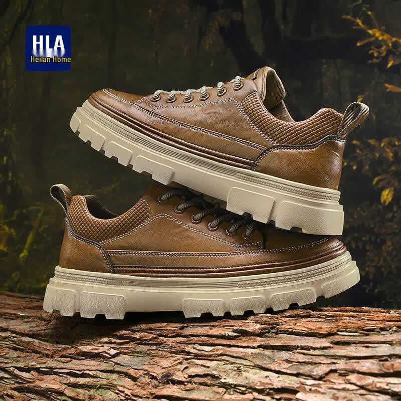 HLA Men's Classic Fashion Low-Top Utility Shoes