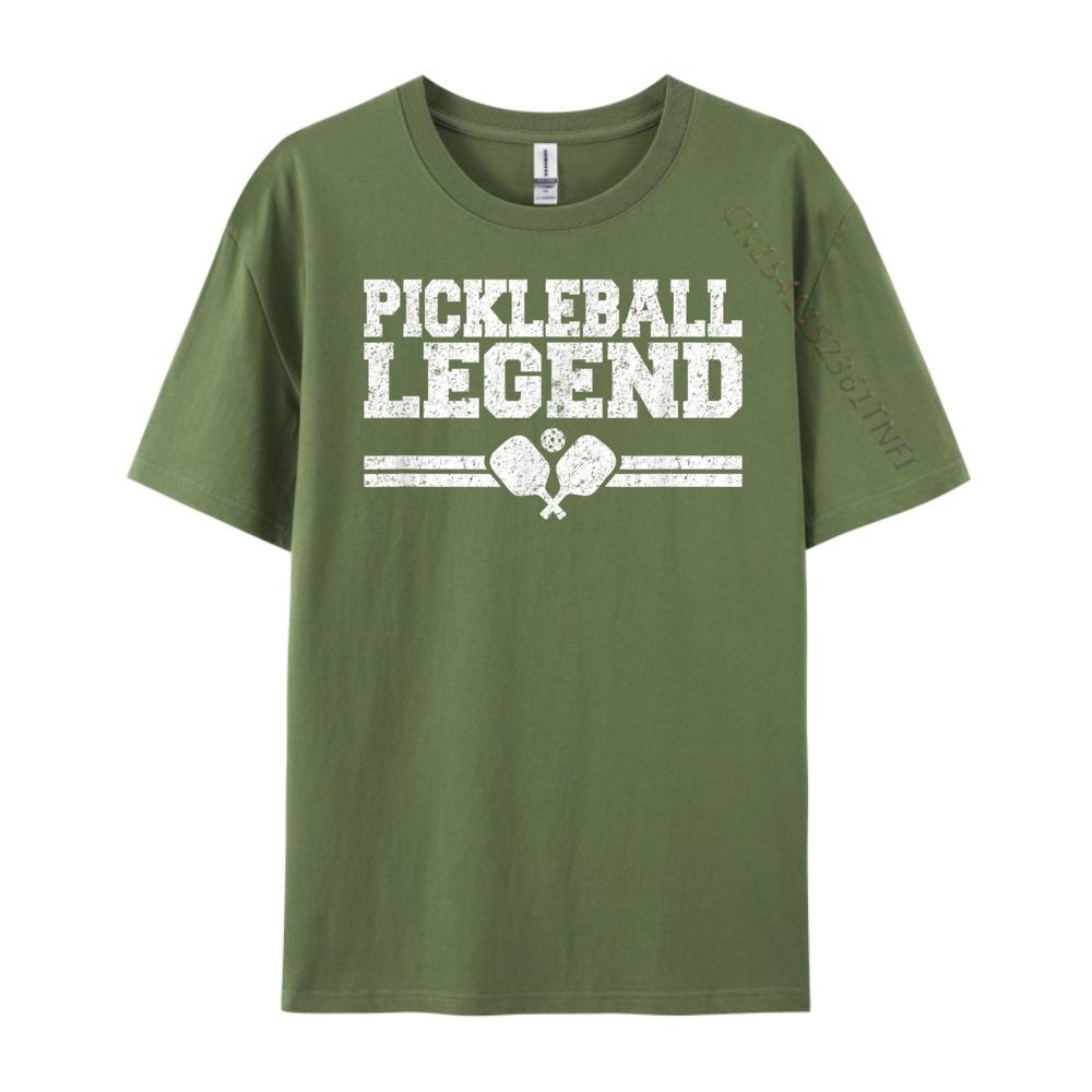 Pickleball Legend Funny T Shirts Anime T Shirts Print Mens Clothing Original Mens TShirts Korean