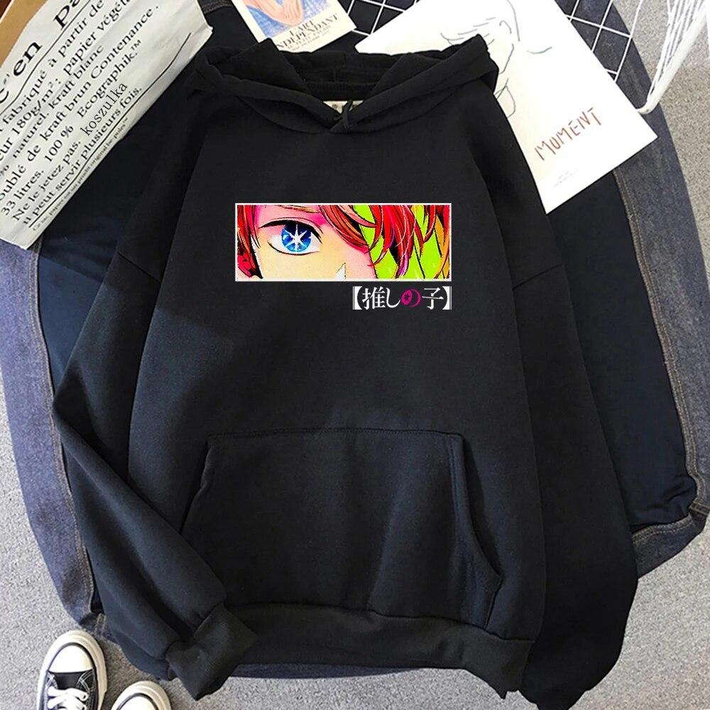 

2023 Anime Oshi No Ko Aqua Hoodie Funny Women Harajuku Hoodies Unisex Sweatshirt Vintage Unisexga Cartoon Kawaii Sudaderas