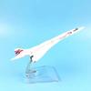 15/20CM Diecast Metal Air France British Concorde Aircraft Model Plane Airplane Plane Toy for Display Collection