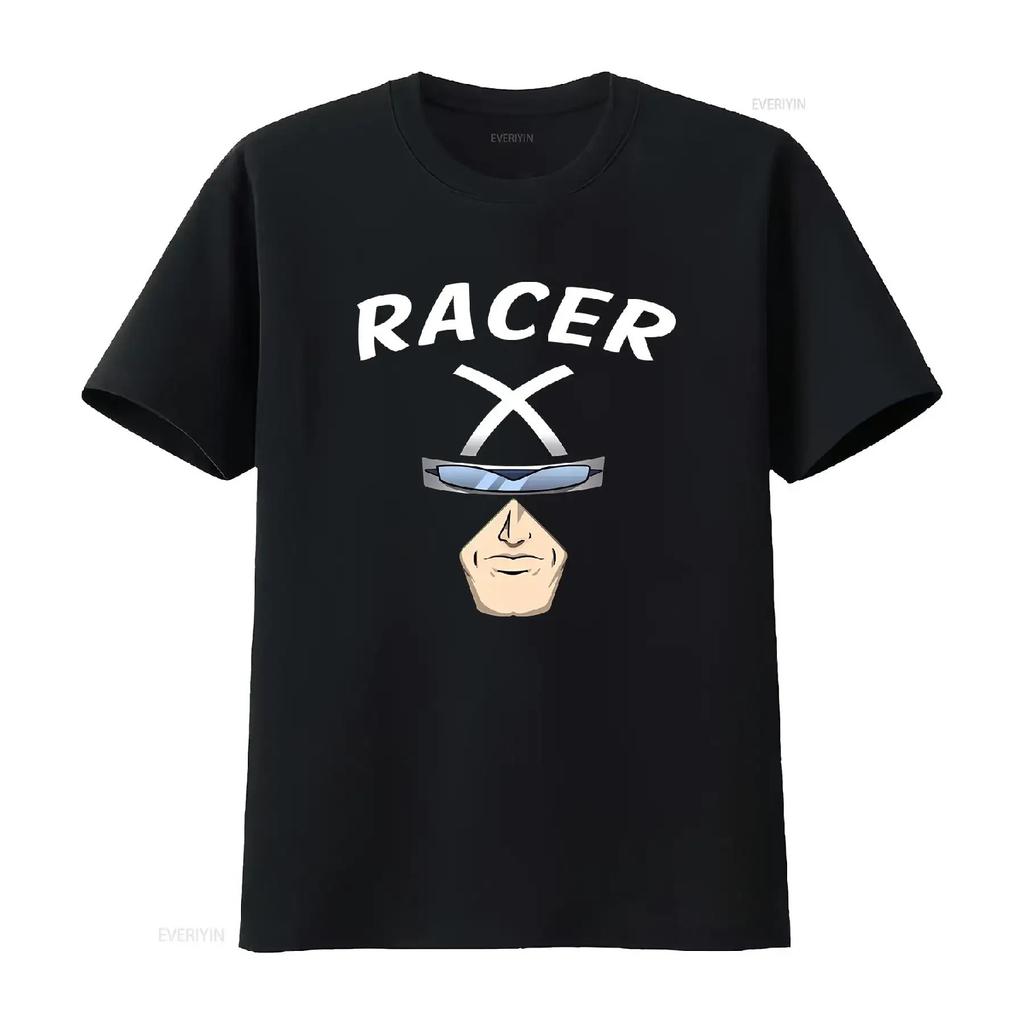 Racer X Speed T Shirt S 4XL vintage Washed Unisex Slightly Soft Stretched Versatile graphic Casual Breathable fashion