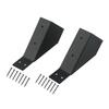 2pcs Powder Coated Steel Angle Support Brackets Pergola Support Frame  Patio Deck