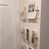 Brochure Holder Magazine Rack Wall Mount Pamphlet Stand Floating Bookshelves  Hang Display